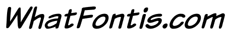 Komika Text Italic