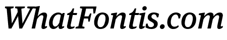 Viroqua Semibold Italic
