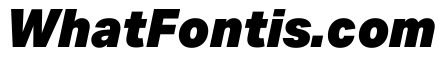 Aktiv Grotesk Geor Black Italic