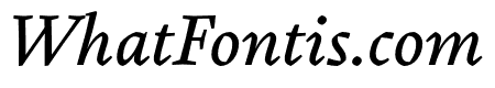 Pliego Book Italic
