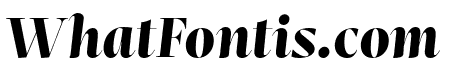 Mastro Display Extra Bold Italic
