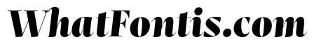 Mastro Display Black Italic