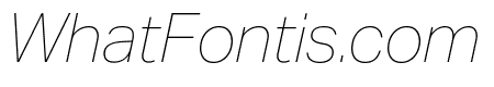 Aktiv Grotesk Armn Hair Italic