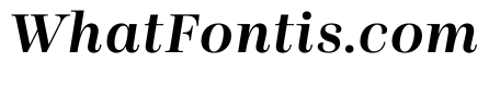 Presti Text Semibold Italic