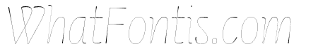 Cerulya CF Thin Italic