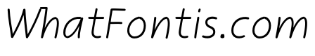 Responder P Light Italic