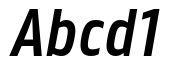 Panno Text SemiBold Italic