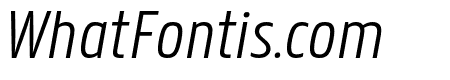 Panno Text SemiLight Italic