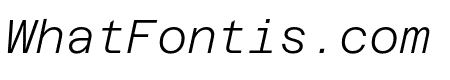 AzeretMono LightItalic