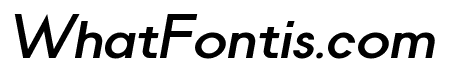 PionerSans MediumItalic
