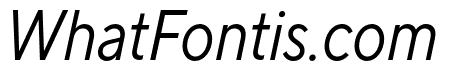 TT Norms Pro Condensed Italic