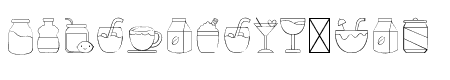Beverages Dingbats