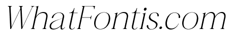 Bevenida Light Italic
