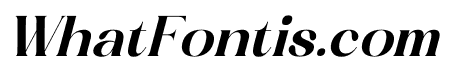 Hacburk Matrositia Serif Italic