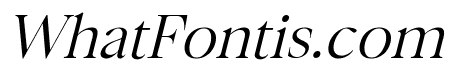 Bermula Light Italic