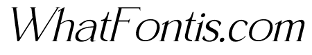 Fanttor Howery Serif Italic