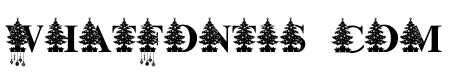 Tree Christmas Monogram