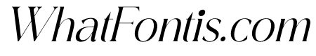 Primrose Essentials Serif Italic