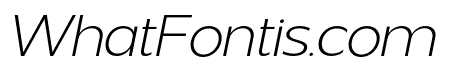 VERSATILE Extra Light Italic