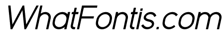 Vis Nova Regular Italic