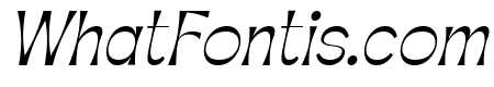 Apagah Reverse Italic