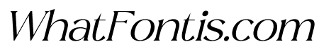 Horsion Sorelistha Serif Italic