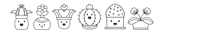 Potted Plants Dingbats