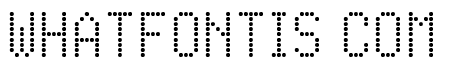 Digital Dotted Font Regular