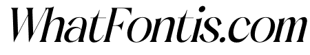 Magden Italic