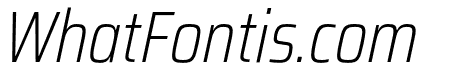 Saira Condensed ExtraLight Italic