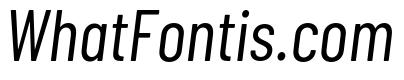 Barlow Condensed Italic