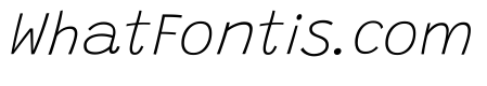 Grandstander Variable Thin Italic