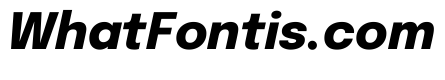 Epilogue Extra Bold Italic