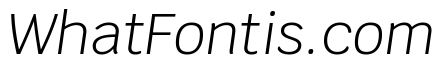 Krub Light Italic