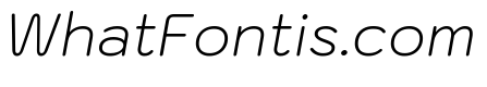 Kodchasan Extra Light Italic