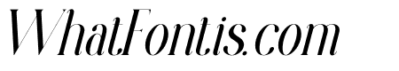 Bafillen Gaffond Italic