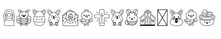 Easter Day Dingbats