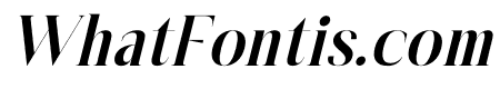 Glanity Italic