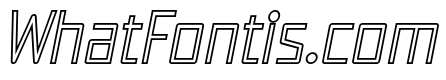 Global People Outline Italic