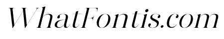 Harfine Italic