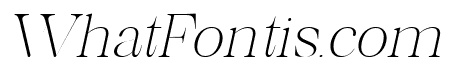 Misticaly Thin Italic