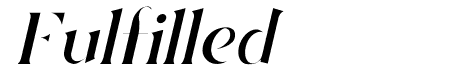 Riqsa Thin Italic