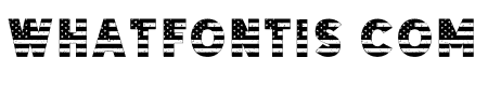 USA Flag Grunge Font Regular