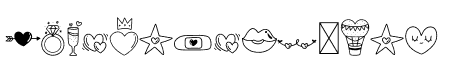 Valentine Doodle SET1