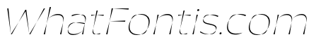 CalleoFlux Trial ThinItalic