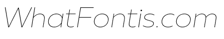 MullerNextTrial ThinItalic