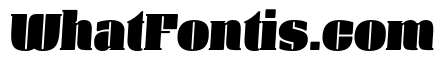 Manometer Serif Heavy Italic