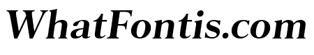Than Bold Italic