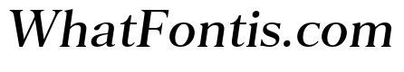 Than Medium Italic