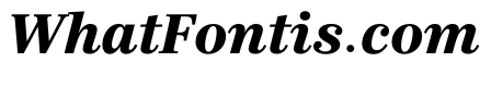 Richmond Text Bold Italic